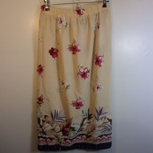 Bice Floral Print Skirt Size 8